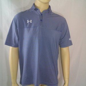 Under Armour Loose Heat Gear Golf Polo Sz Medium